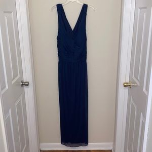 David’s Bridal Navy blue dress